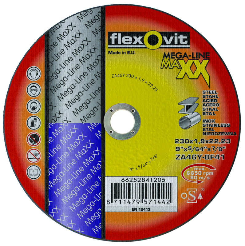 Kotouč řezný Flexovit ML Maxx ZA46Y-BF41 230×22,23 mm