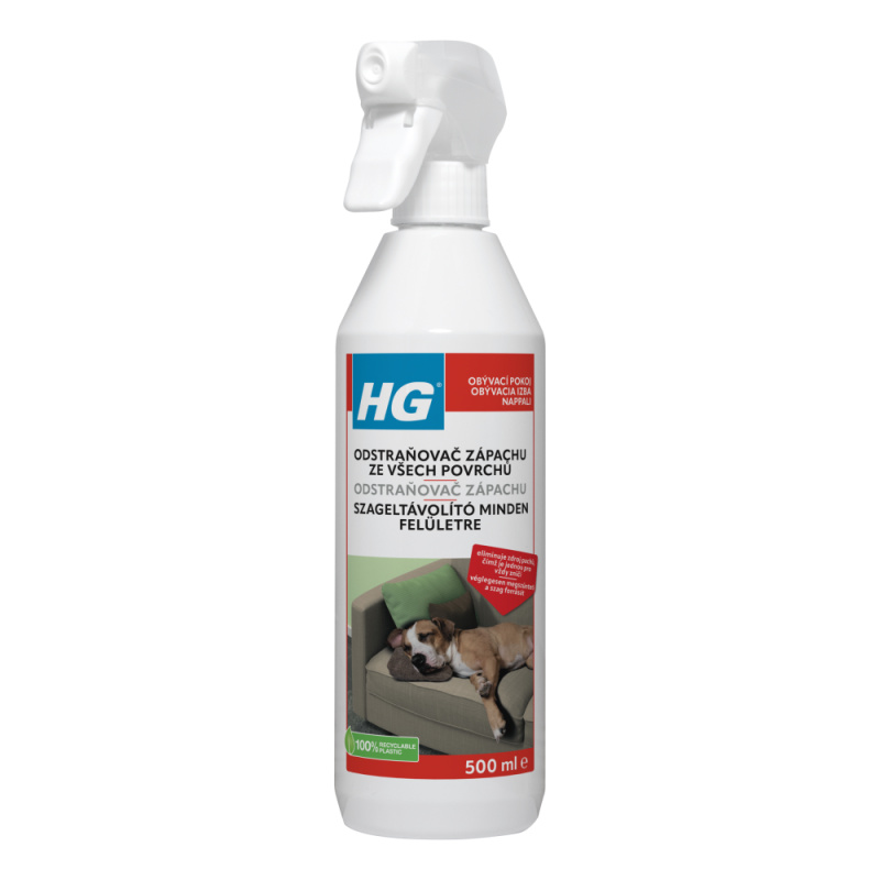 HG Odstraňovač zápachu ze všech povrchů 500 ml
