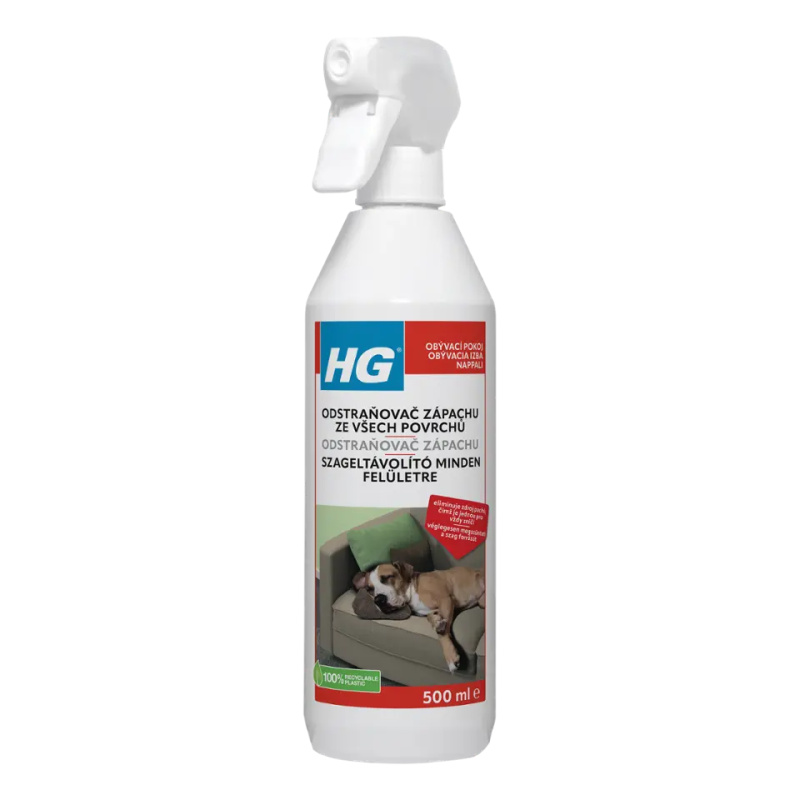 HG Odstraňovač zápachu ze všech povrchů 500 ml