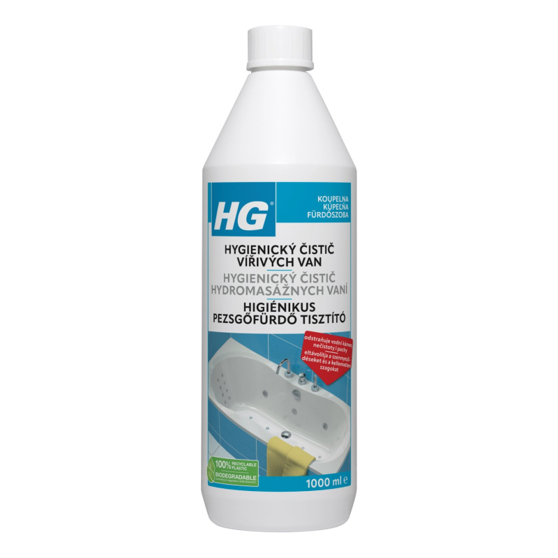 HG HG hygienický čistič vířivých van HGHCVV