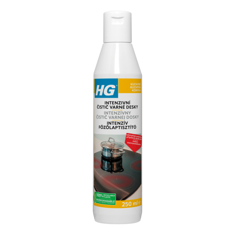 HG Intenzivní čistič varné desky 250 ml