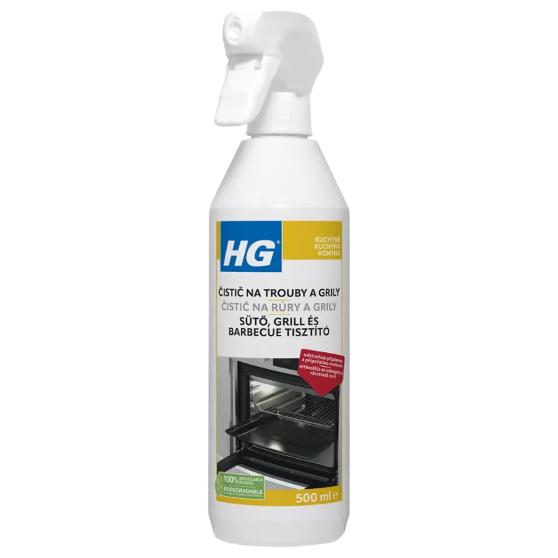 HG Čistič na trouby a grily 500 ml