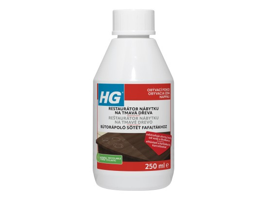 HG restaurátor nábytku pro tmavé druhy dřeva 300ml