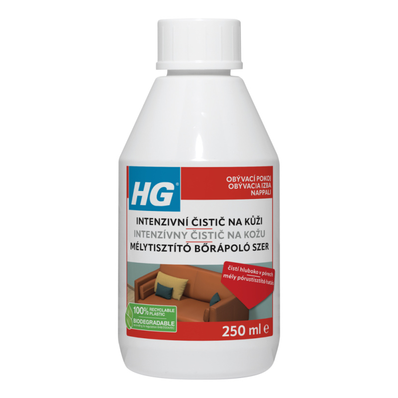 HG intenzivní čistič pro kůži 250ml