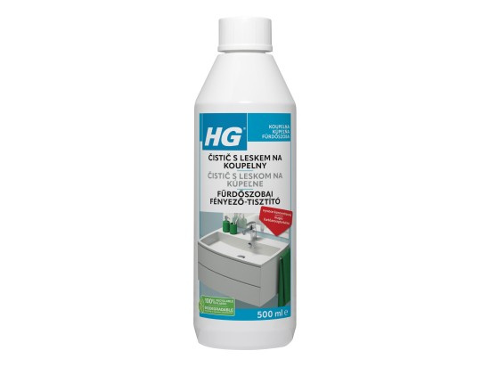 HG Sanitární lesk Čistič na koupelny 500 ml