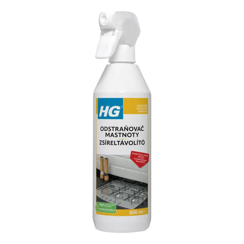 HG odstraňovač mastnoty 500ml