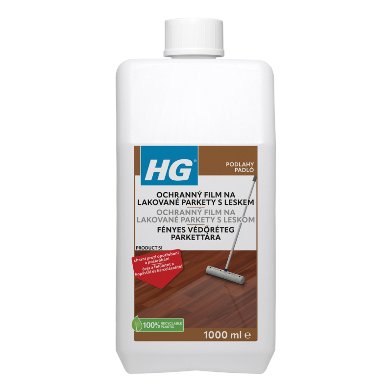 HG HG ochranný film s leskem pro parketové podlahy HGOFPP