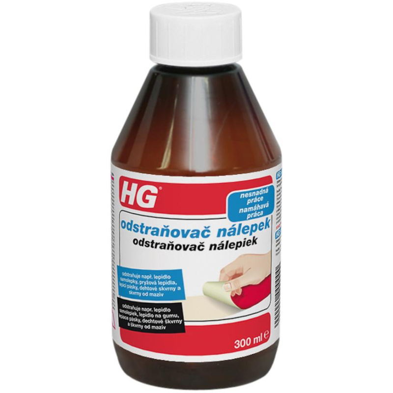 HG Odstraňovač nálepek 300 ml
