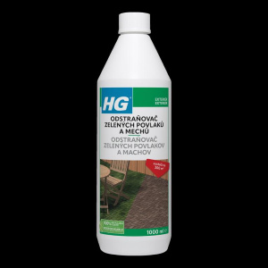HG odstraňovač zelených povlaků a mechů 1l