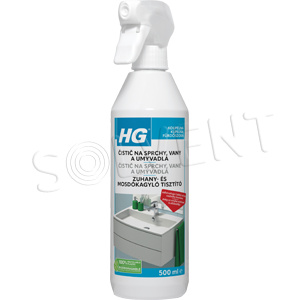 HG Čistič na sprchy, vany a umyvadla