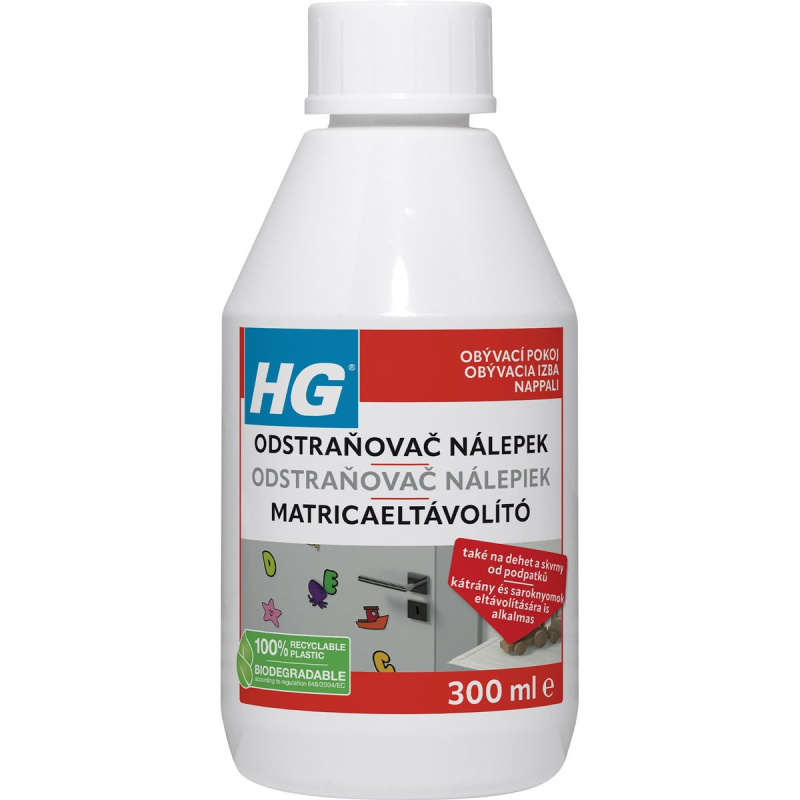 HG Odstraňovač nálepek