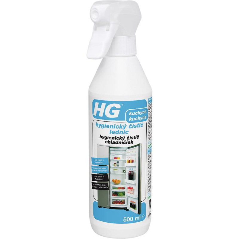 HG Hygienický čistič lednic 500 ml