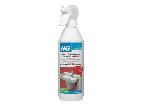 HG Extra silný pěnový odstraňovač vodního kamene 500 ml