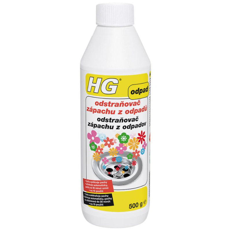 HG Odstraňovač zápachu z odpadů 500 ml