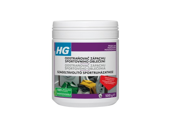 HG Odstraňovač zápachu sportovního oblečení 500 g