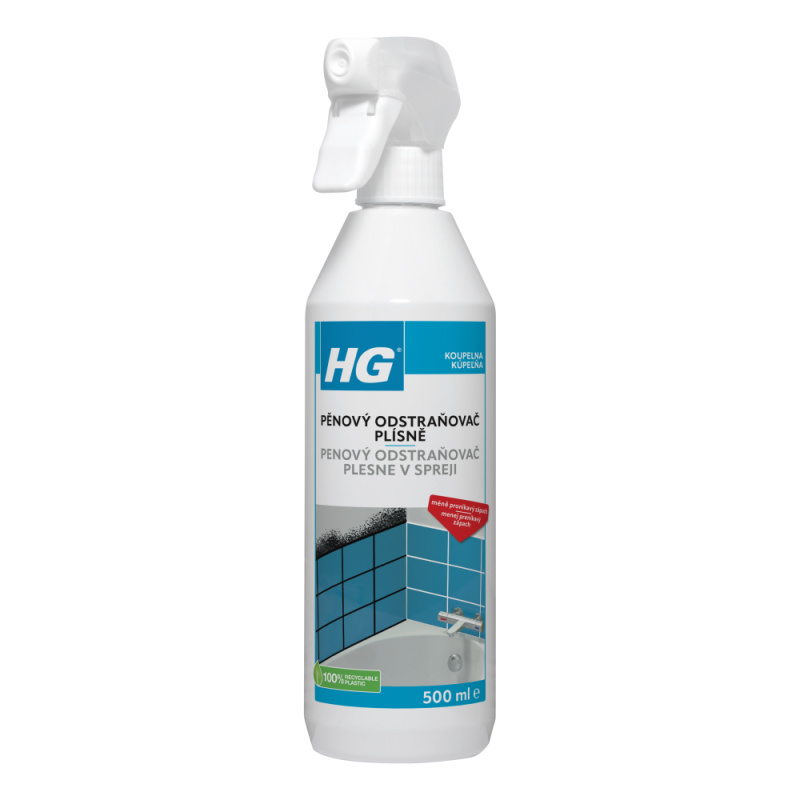 HG Pěnový odstraňovač plísně 500 ml