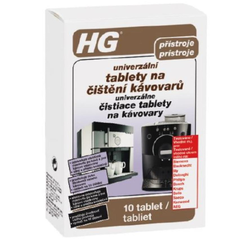 HG Tablety čištění kávovarů 10 ks