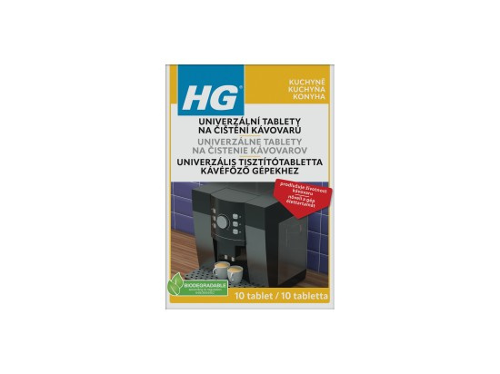 HG Tablety čištění kávovarů 10 ks