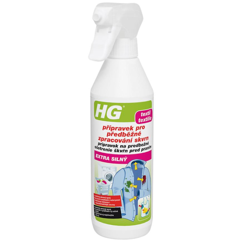 HG Pro zpracovaní skvrn 500 ml