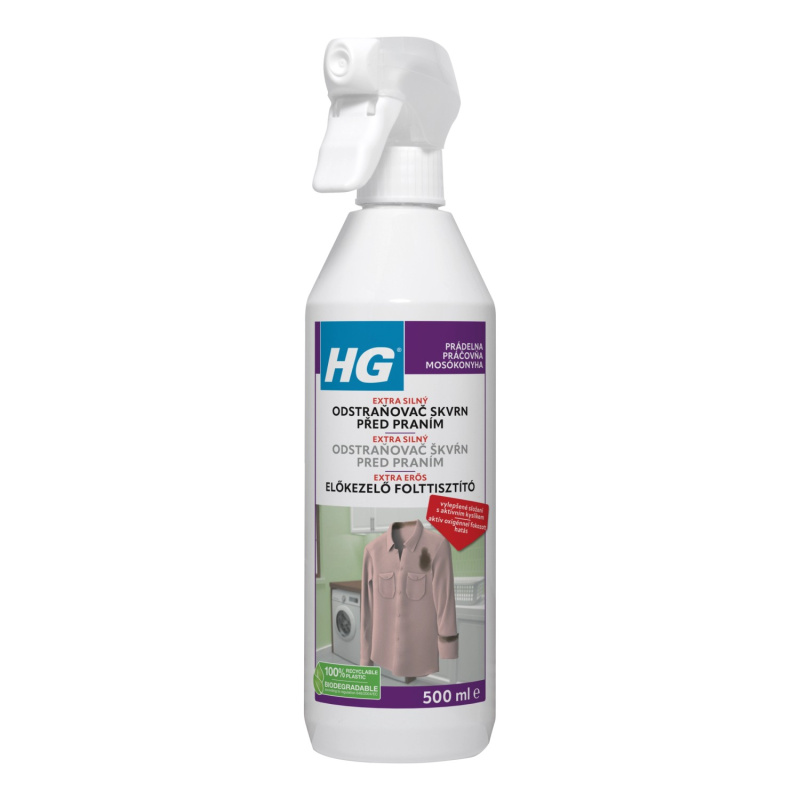 HG Pro zpracovaní skvrn 500 ml