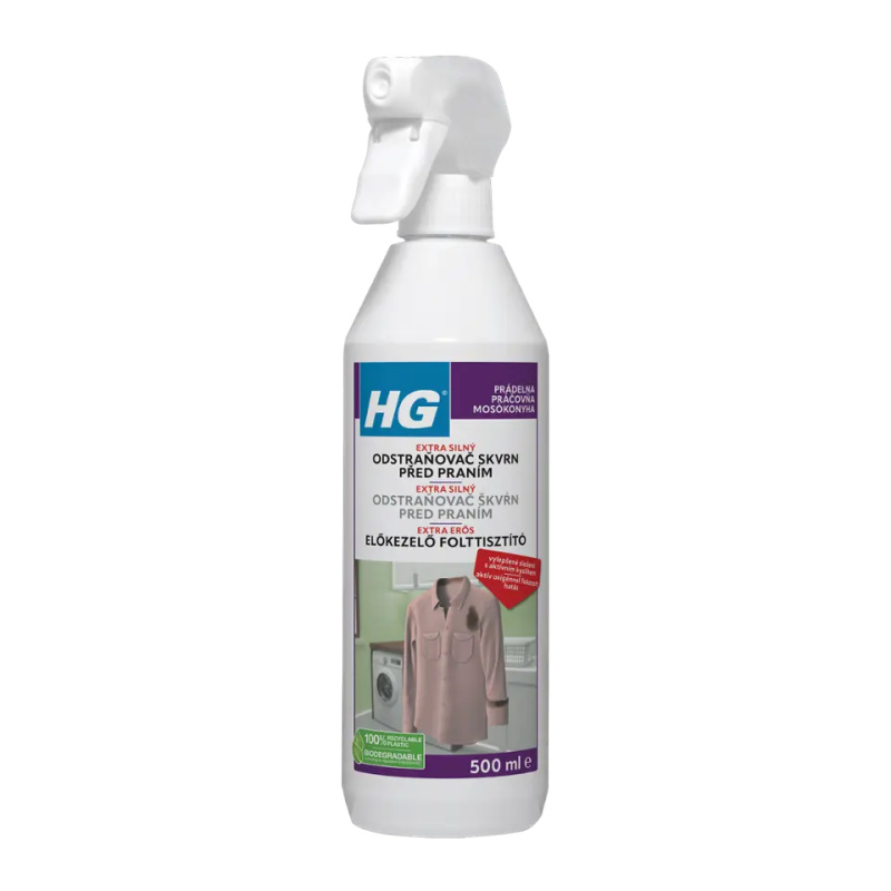 HG Pro zpracovaní skvrn 500 ml