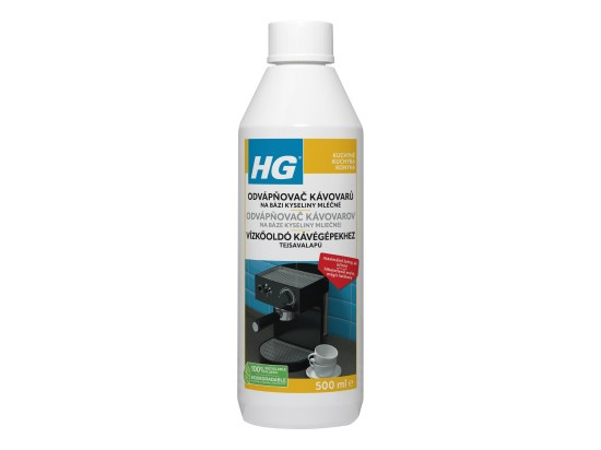 HG Odvápňovač kávovarů na bázi kyseliny mléčné 500 ml