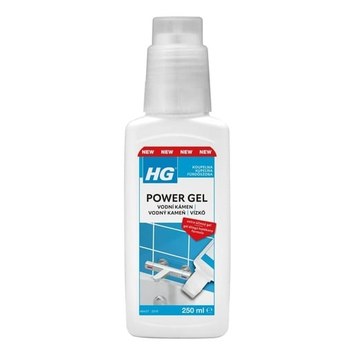 HG Power gel na vodní kámen s aplikátorem 250 ml