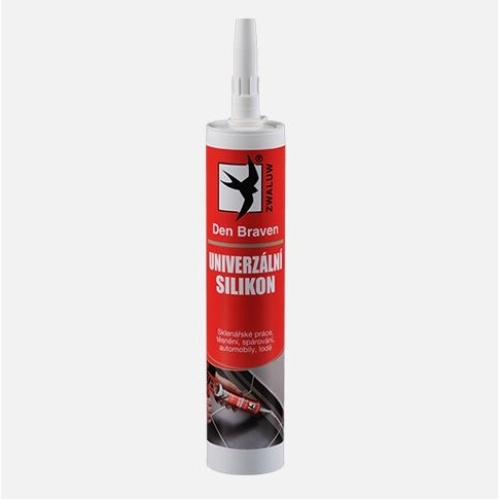 Den Braven Univerzální silikon 280 ml Barva: Transparentní