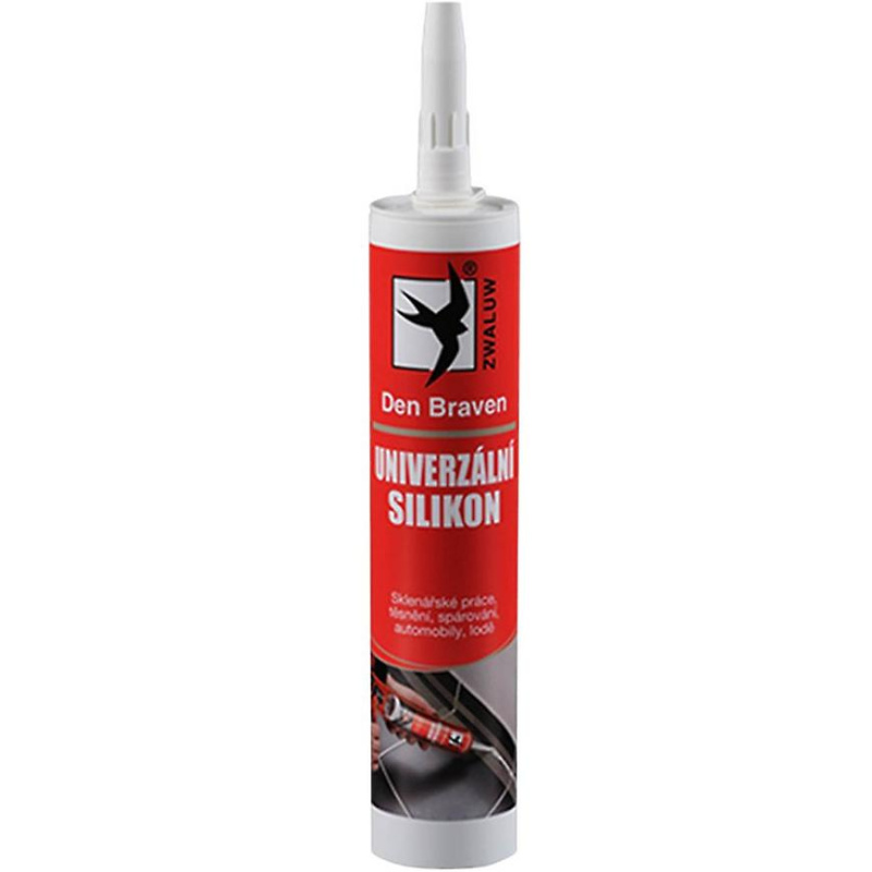Den Braven Univerzální silikon 280 ml Barva: hnědá