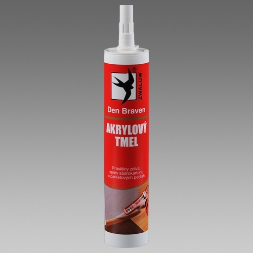DEN BRAVEN akrylový tmel 280 ml Barva: hnědá