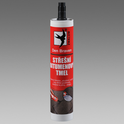 Den Braven Střešní bitumenový tmel 310 ml černá