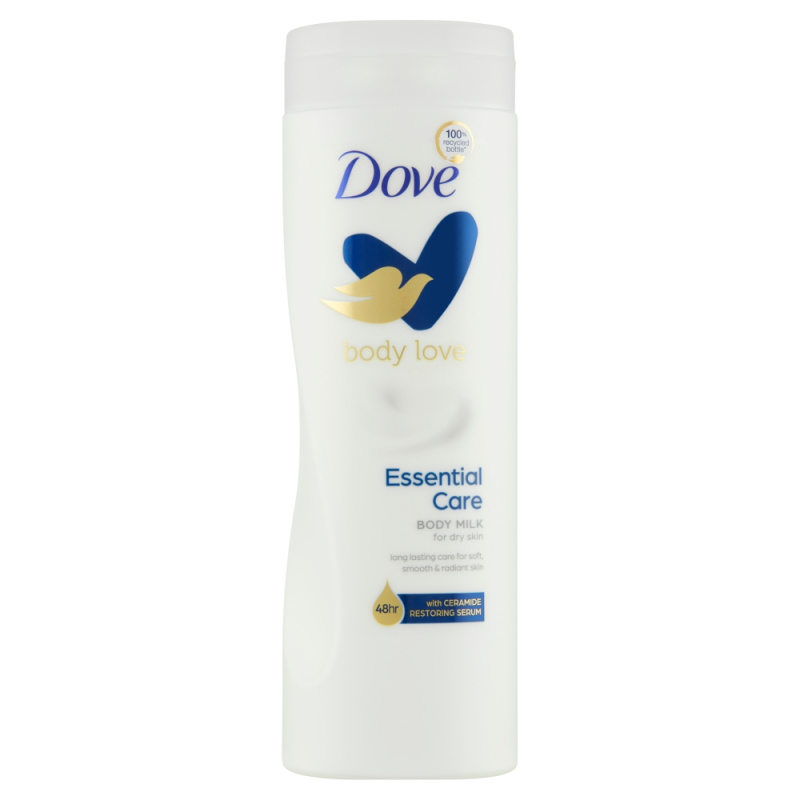 Dove Body Love vyživující tělové mléko pro suchou pokožku 400 ml