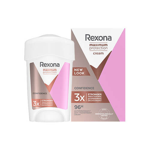 Rexona Maximum Protection Antiperspirant krémový antiperspirant proti nadměrnému pocení Confidence 45 ml