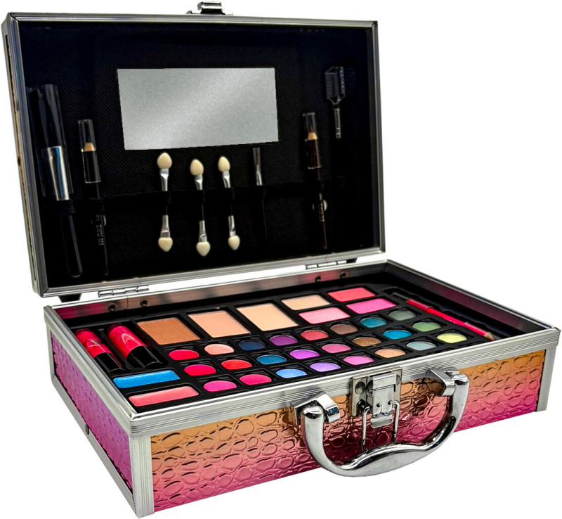 Kosmetický kufřík duhový velký