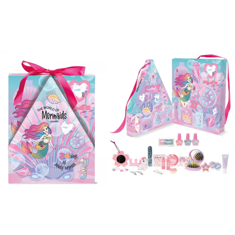 Adventní kalendář Mořská víla – kosmetický set