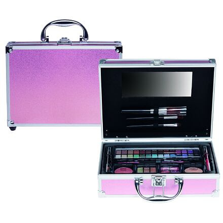 Mac Toys Velký růžový kosmetický kufřík