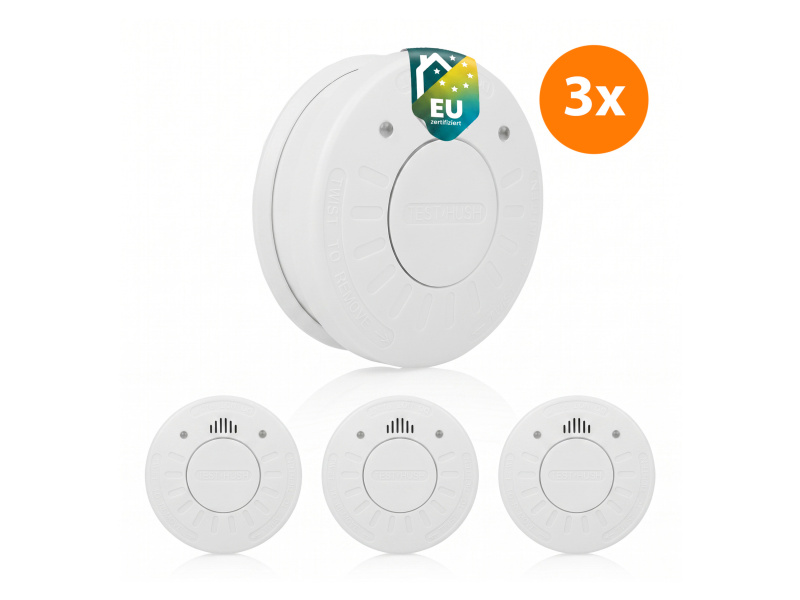 Smartwares Detektor kouře »Rm520«, sada 3 ks.