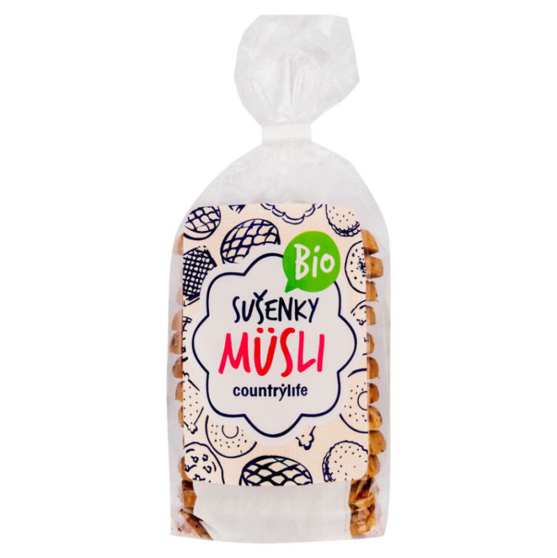 COUNTRY LIFE Sušenky müsli BIO 250 g