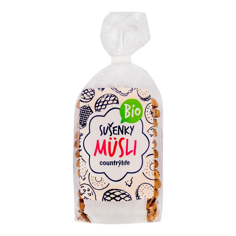 COUNTRY LIFE Sušenky müsli BIO 250 g