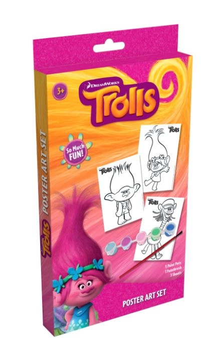 Mozaika TROLLS Arts and Craft – kreativní sada pro děti