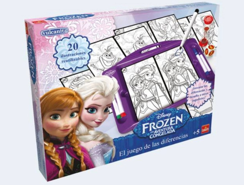 Goliath Toys Disney Frozen spotography hra na hledání rozdílů