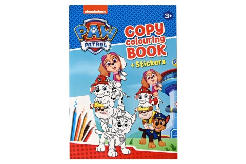 Omalovánky a samolepky PAW PATROL – formát A4