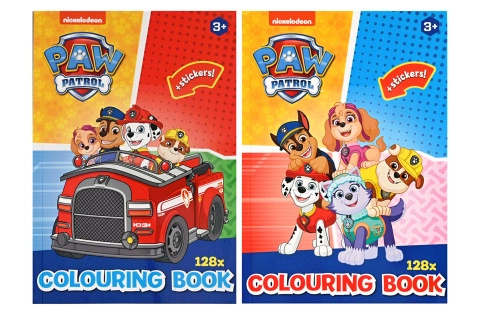 Omalovánky TLAPKOVÁ PATROLA A4 se samolepkami