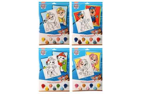 Malování podle čísel – Tlapková patrola