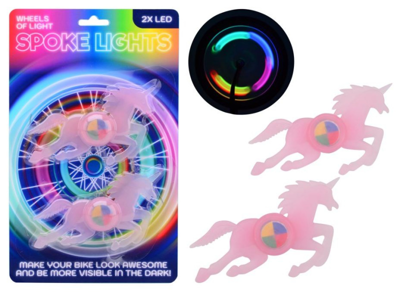 Světlo LED do kola Jednorožec