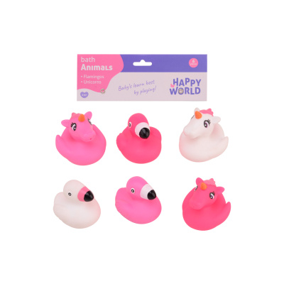 Zvířátka do vany pro nejmenší Happy World