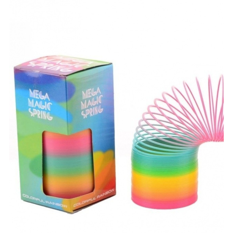 Mega magická barevná pružina