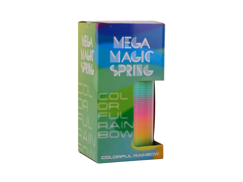 Mega magická barevná pružina