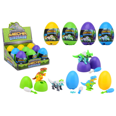 Vajíčko s překvapením - stavebnice mechanického dinosaura