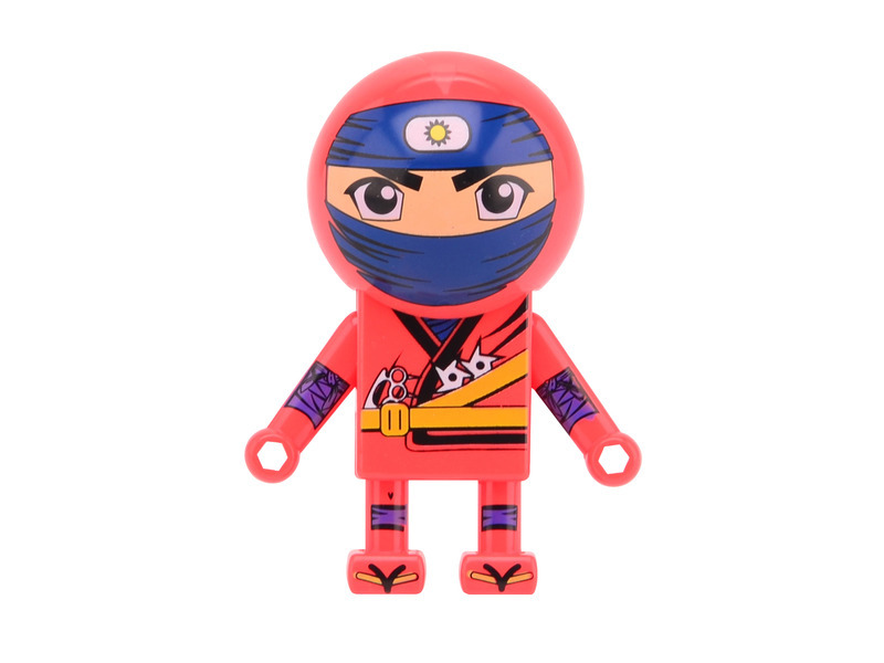 Figurka Ninja lezoucí po skle